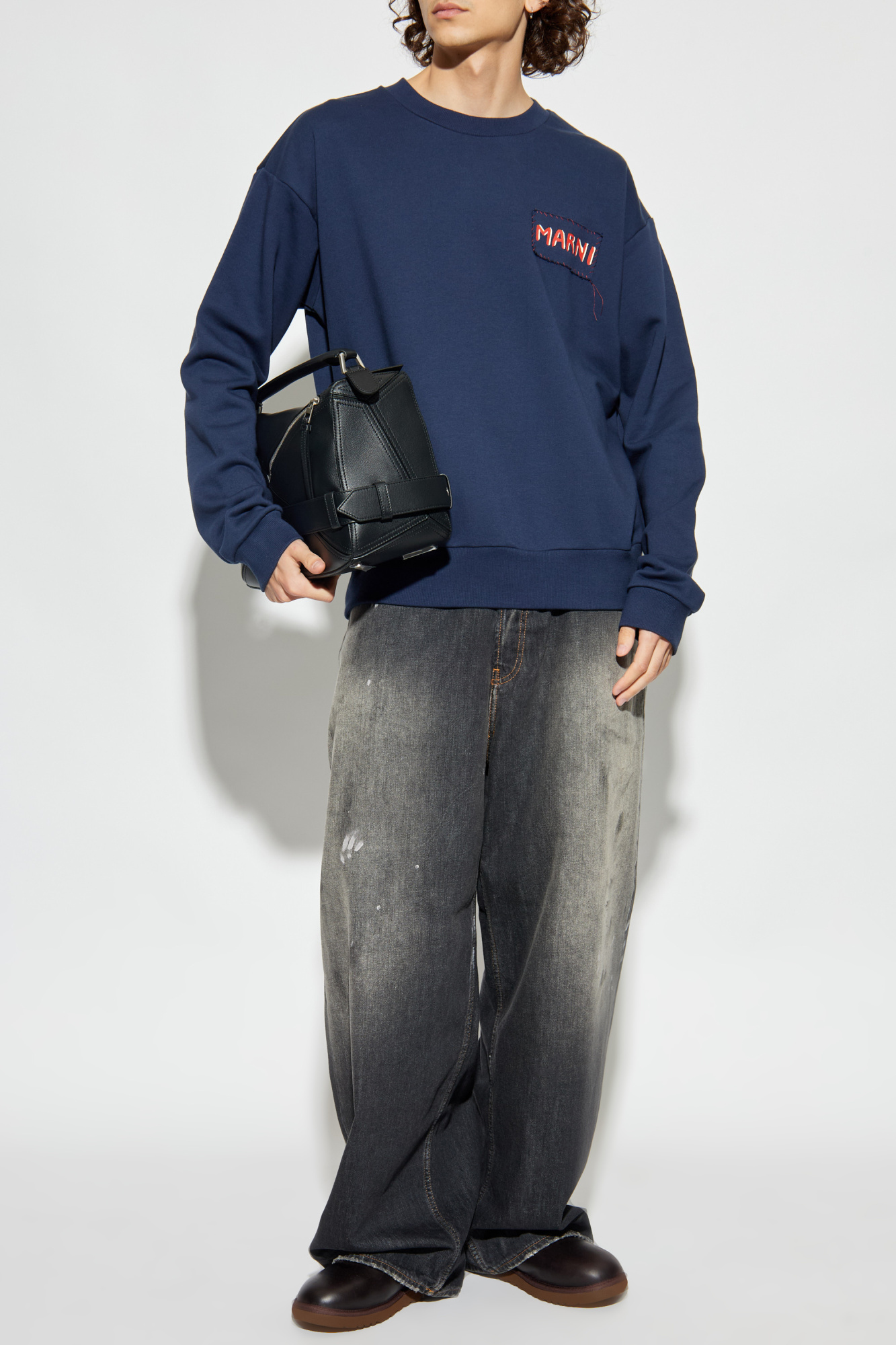 Marni Sweatshirt with logo | Men's Clothing | Vitkac